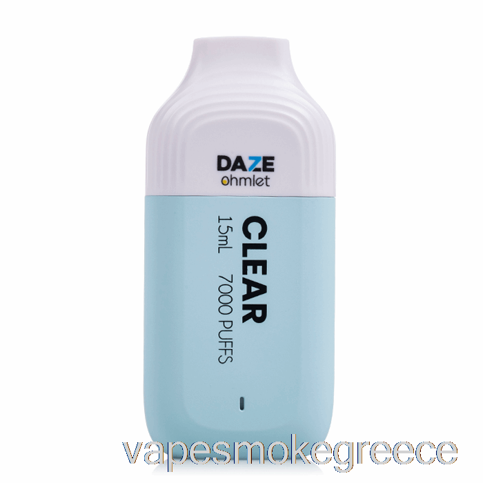 Vape Greece 7 Daze Ohmlet 7000 μιας χρήσης διαφανές